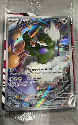 Tornadus SVP210 White Flare Promo Sealed Pokemon Trading Card Game