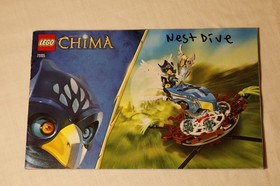 LEGO LEGENDS OF CHIMA: Nest Dive (70105) 100% COMPLETE - Retired Set