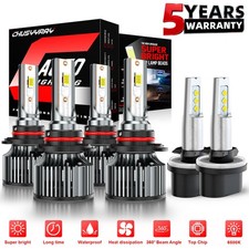 Fit Chevy Silverado 1999-2002 Tahoe 2000-2006 6x Led Headlight Lights Bulbs Kits Fit Chevy Silverado 1999-2002 Tahoe 2000-2006 6x Led Headlight Lights Bulbs Kits