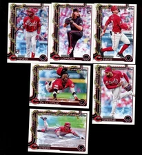 2025 TOPPS HOLIDAY  CINCINNATI REDS  TEAM SET Rhett Lowder RC