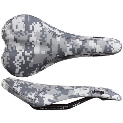 Charge Bikes Spoon saddle, CrMo Digi Snow Camo