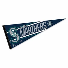Seattle Mariners MLB 12 in X 30 in Pennant