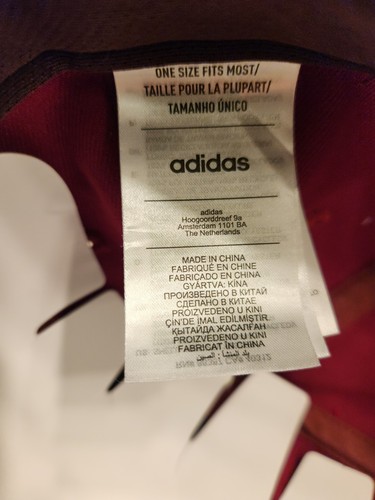 Adidas Mexico National Soccer Team Adjustable Hat 2024 Copa America Burgundy - Picture 5 of 7