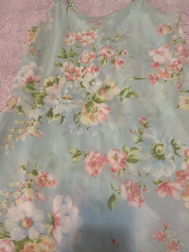 Oscar de la Renta nightgown medium Pink Label Vintage Satin Slip Dress - Picture 3 of 12