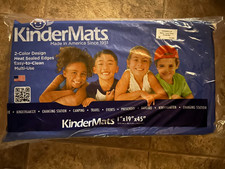 Kindermat Preschool Kindergarten Nap Mat 45"x19"x1" The Original Rest Mat NWT