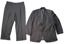 Brooks Brothers 1818 Madison Dark Blue Pinstriped 2 Piece Suit Men  s Size 45/40