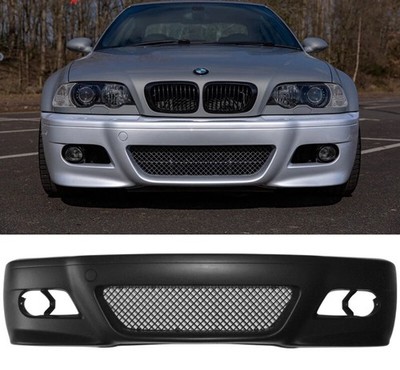   99-06 BMW M-Tech E46 323i 325i 328i 330i 4D Front Bumper M Style