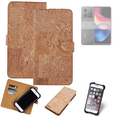FÜR  OSCAL Flat 2C HÜLLE TASCHE KORK CORK ETTUI SCHUTZ COVER