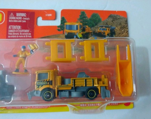 2024 Matchbox Hitch & Haul Construction Zone Road Stipe King 1:64 Diecast Car - Picture 6 of 7