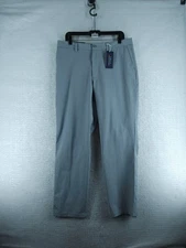 Vineyard Vines Performance Stright Fit On The Go Pants -  Gray Nwt Size 34x30