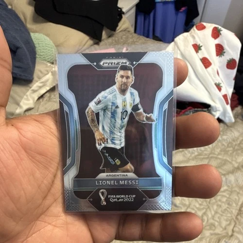 2022 Panini Prizm World Cup Qatar Base Set Lionel Messi Argentina #7