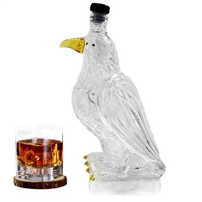 Eagle Whiskey Decanter Glass Whiskey Bottles Novelty Wine Container Decor Gift