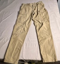 Carhartt Grunge Thrashed Trashed Distressed Men's Pants 34x33 Rigby Cargo 103574
