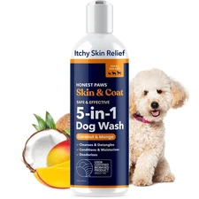 Honest Paws Dog Shampoo and Conditioner - Premium Dog Wash for Allergies and ...