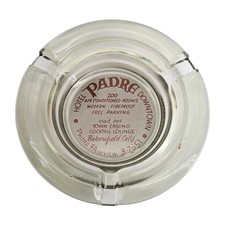 Vintage Marketing Ashtray Hotel Padre Downtown Bakersfield California CA