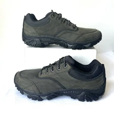 Merrell Moab Rover Shoes Castle Rock Waterproof Leather Vibram Men’s Size 11 NEW