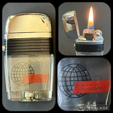 Vintage c1962 Scripto Vu-Lighter Advertising Gestener Corp-Box/Paperwork-Working