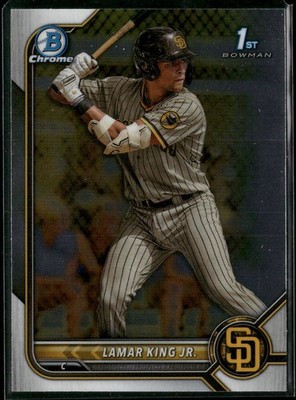 2022 Bowman Draft #BDC-143 Lamar King Jr. Chrome