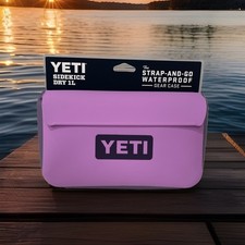 YETI 1L Sidekick DESERT BLOOM  Purple/Black Dry Bag Case-Camino/Cooler Accessory