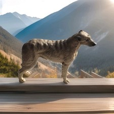 Vintage Deerhound Dog Figurine