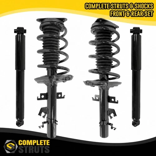 Front Complete Struts & Rear Shock Absorbers for 2014-2020 Nissan Rogue