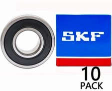10PACK SKF 6006-2RS1C3 30X55X13MM C3 Clearance Double Rubber Seal Bearings
