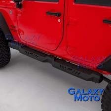 4 Door Rock Crawler Side Armor Slider Running Board For 07-18 Jeep Jk Wrangler