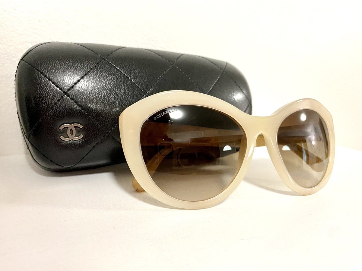 Chanel Sunglasses Beige Lace 5294 | eBay
