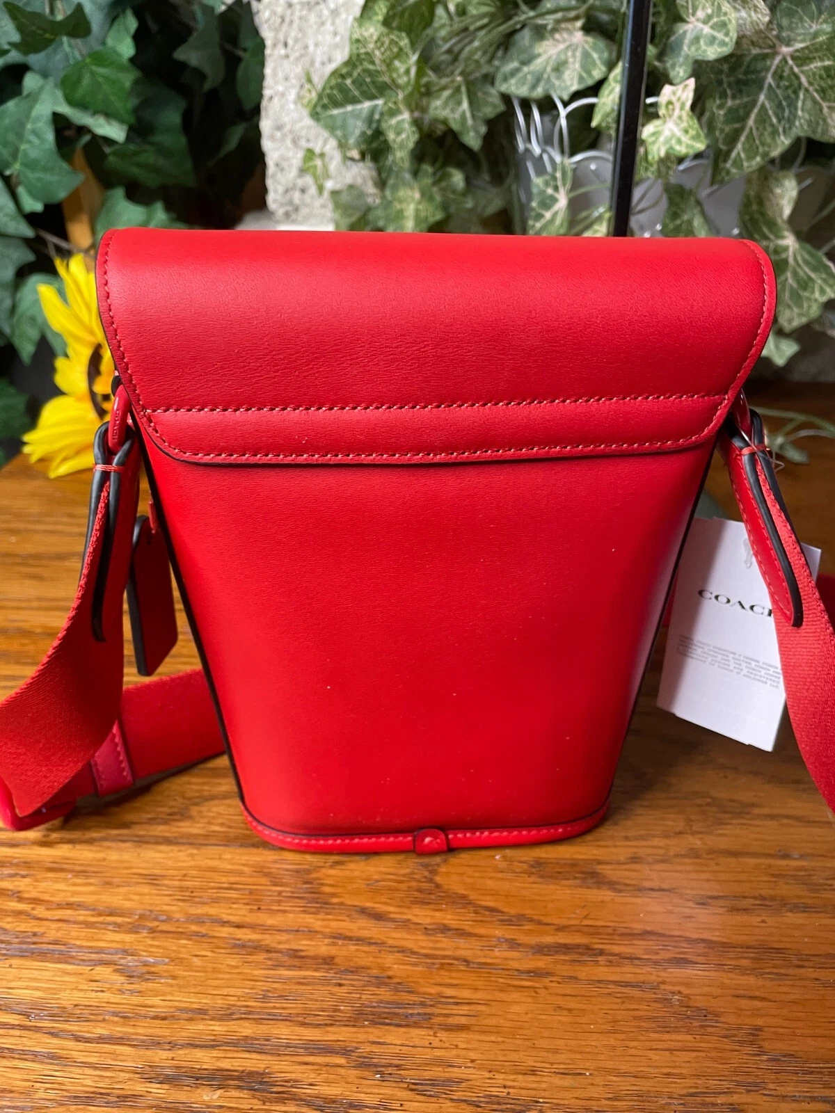 Borsa a mano Coach Track piccola patta tracolla pelle cp179 nuova con etichette borsa a tracolla