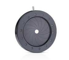 Ajustable 1,5-26mm Iris diaphragme Ouverture Microscope Caméra Objectif