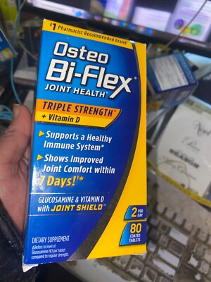 Osteo Bi-Flex Joint Health, Triple Strength Vitamin D Expire 7/26