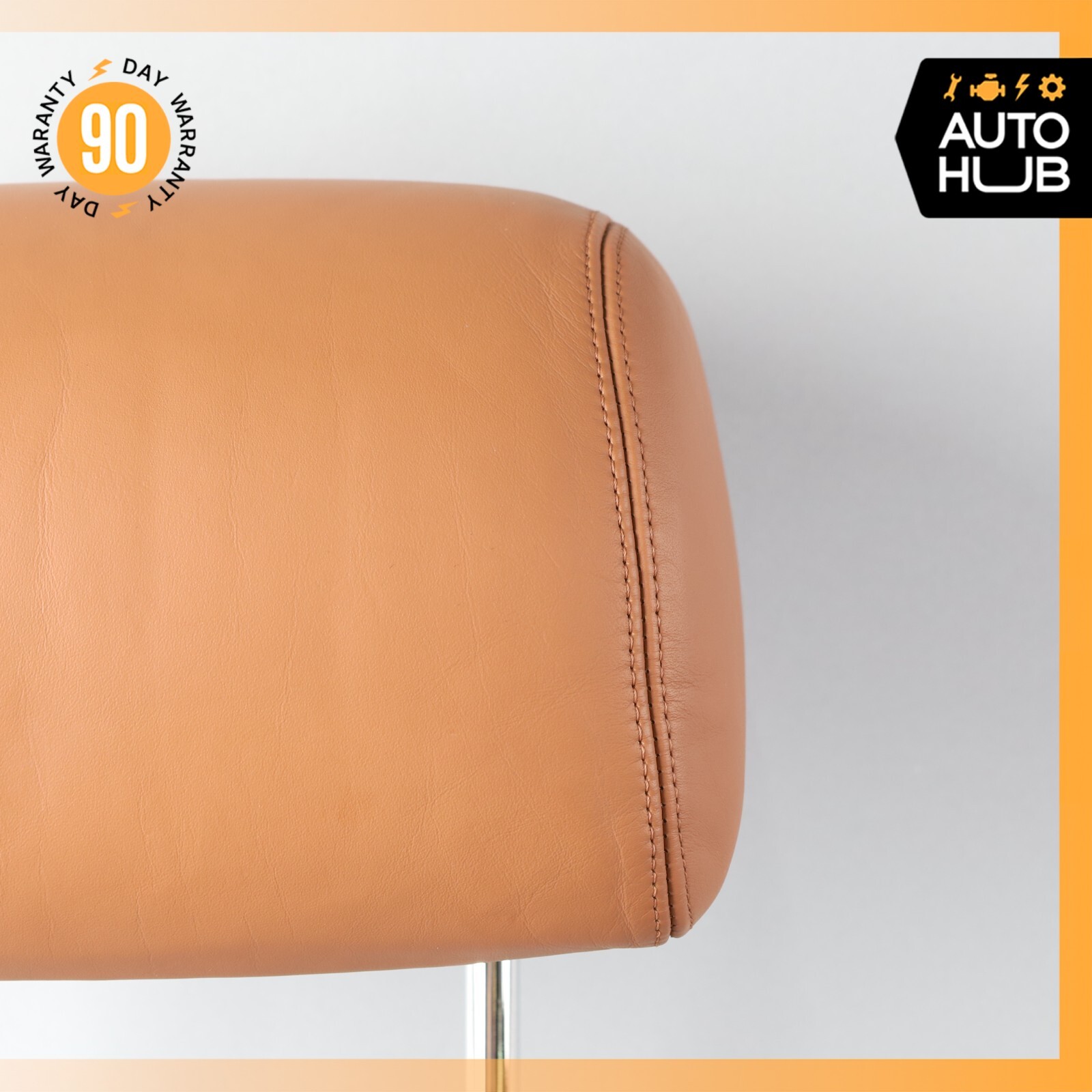 Bentley Continental Flying Spur Seat Headrest Rear Right or Left Side Brown OEM