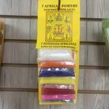 Los 7 Baños Sagrados Espirituales De Las 7 Potencias/ 7 Spiritual Bath 7 African