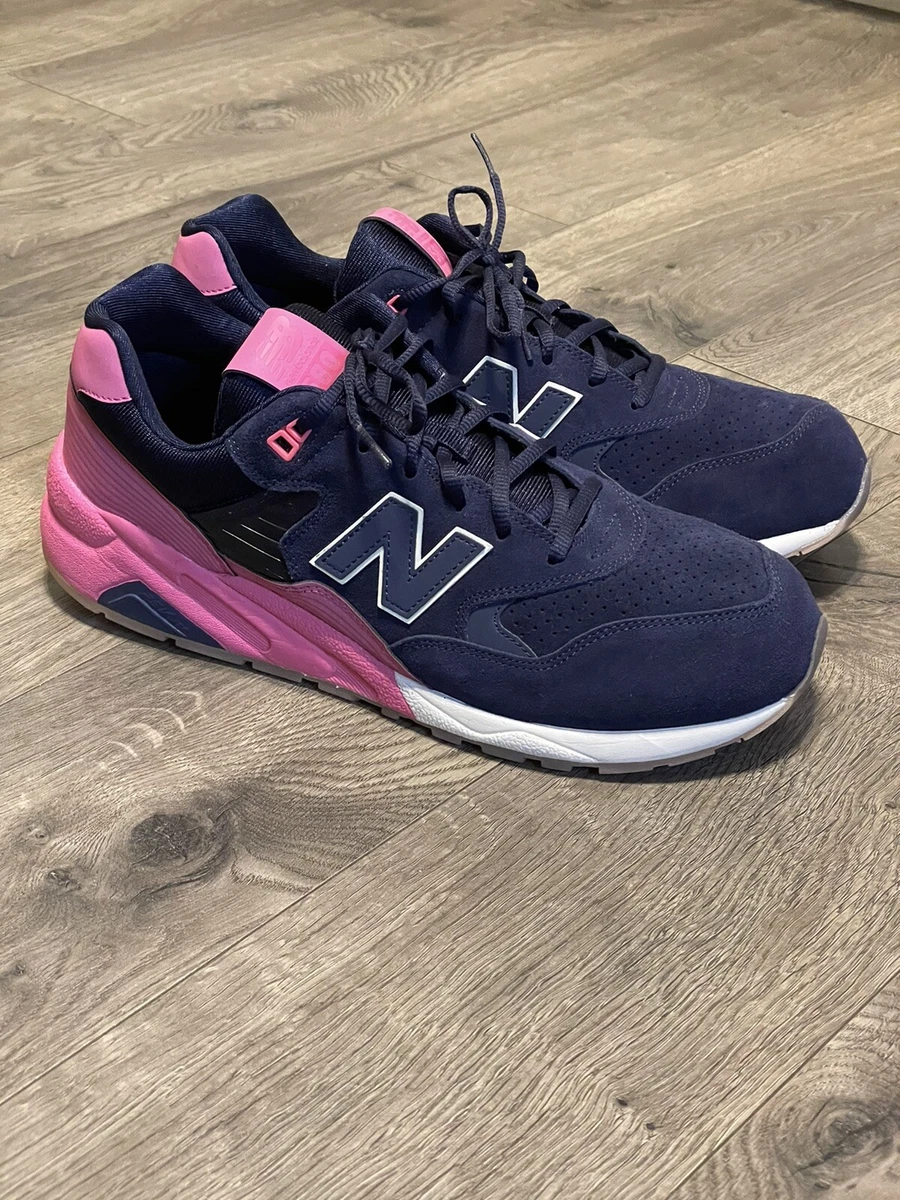 New balance 580 navy clearance pink
