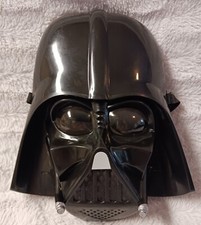 Vintage Darth Vader Mask Star Wars 2005 Halloween Costume Official Lucasfilm