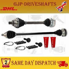 for VW Golf V Plus 1.6 1.9 2.0 Touran 1.9 TDI DRIVESHAFT FRONT LEFT & RIGHT