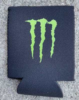 Monster Energy Drink Logo Black Green Hand Towel 17.5