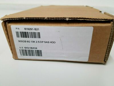 Hp 619291-B21 900GB 10K SAS 6.3cm 6Gb/S SFF HDD Festplatte/1