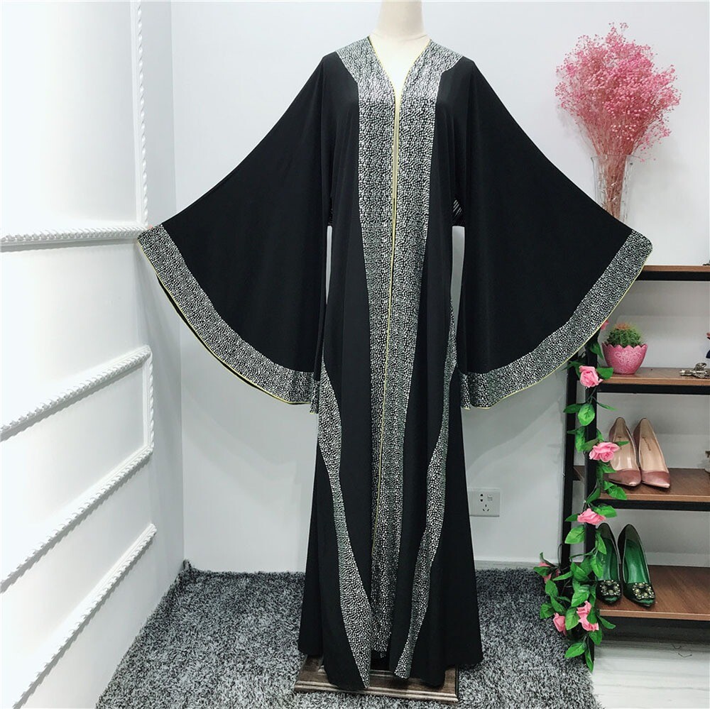 Custom Made to order Caftan Kaftan Dubai Glitter Sequin Dress plus 1x-10x  Y694