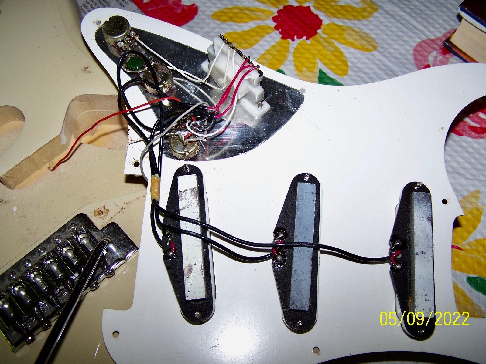 1990's Harmony H80T Electric Guitar Beige eBay