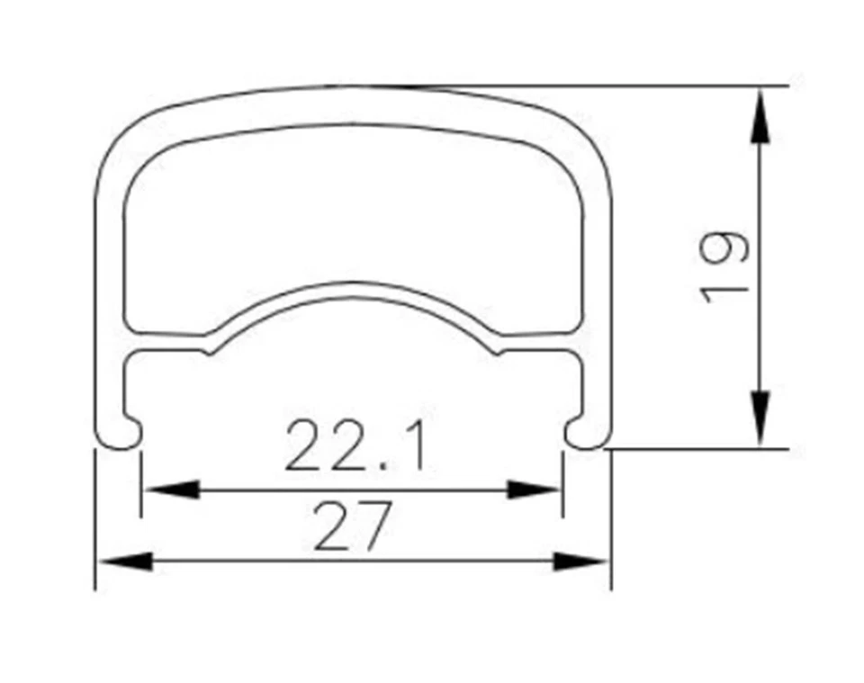 Velo Orange Randonneur Tour Bicycle 700c RIMS Polished 32h Voyager Vint RoadBike - Image 3 of 4
