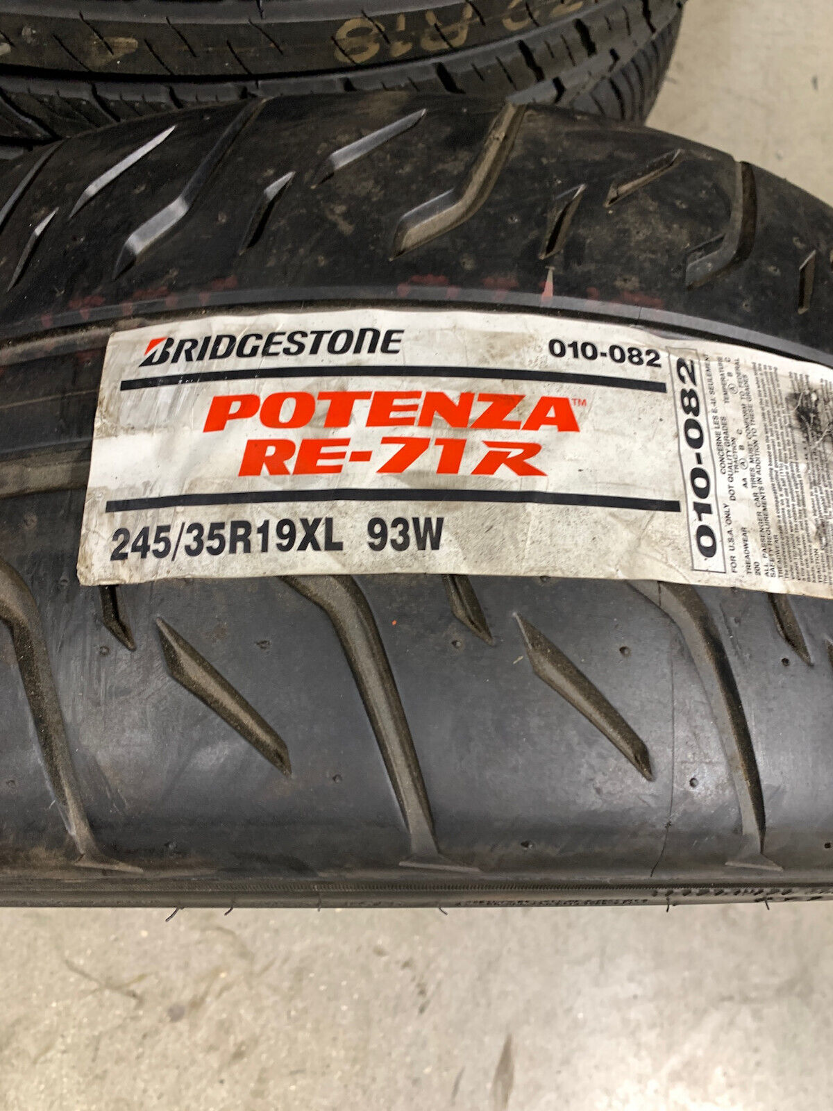 complicaciones Sin personal Amargura 1 New 245 35 19 Bridgestone Potenza RE-71 R Tire | eBay