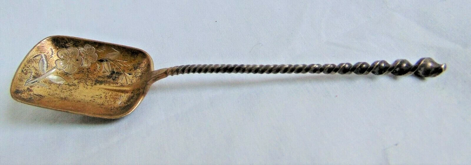 Towle Twist Shovel Serving Spoon Antique