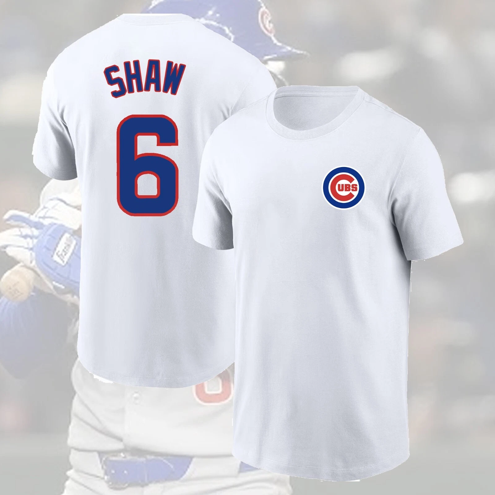 Matt Shaw #6 Chicago Baseball 2025 Player Name & Number FAST Ship