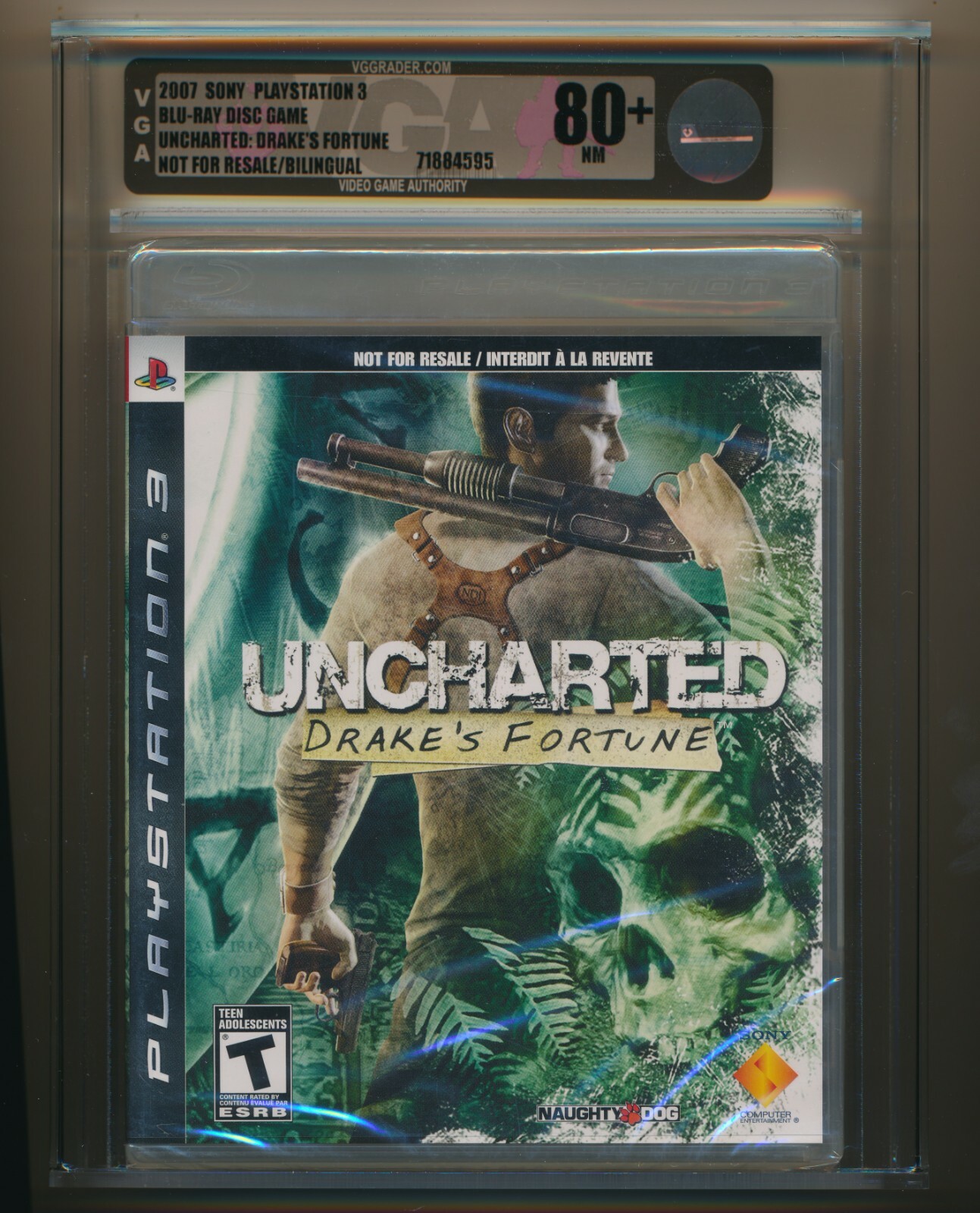 Uncharted: Drake's Fortune - Not for Resale (PlayStation 3 2007) ps3 New  VGA 80+ 711719810322 | eBay