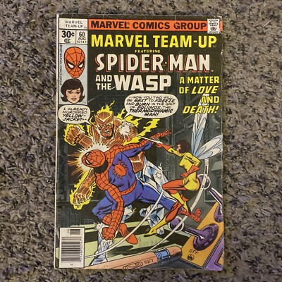 Marvel Team-Up #60 Spider-Man & The Wasp, 1977