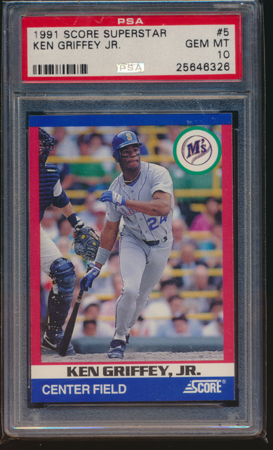 1991 Score Ken Griffey 5 Baseball Card For Sale Online EBay