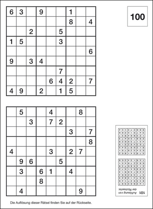Thumbnail - Sudoku Block. Bd.4 | Garant Verlag Gmbh | Taschenbuch | 396 S. |