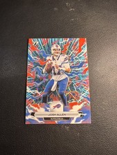 2025 Topps Resurgence Josh Allen Sky Blue And Pink Shock Buffalo Bills