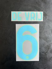 Flocage Officiel Inter Milan 2021/2022 De Vrij  Third